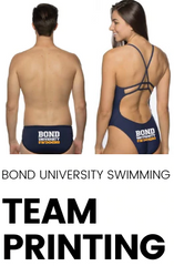 Bond University Swimming Printing