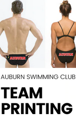 Auburn Swimming Club Printing