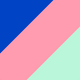 Blueberry & Strawberry & Mint Contrast