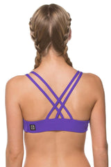 Fendrick Fixed-Back Top - Purple