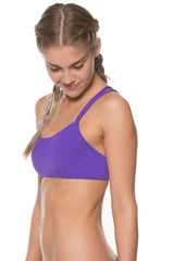 Fendrick Fixed-Back Top - Purple