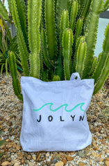 JOLYN Australia, White, Wave, Tote, Bag 