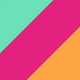Keylime & Dragon Fruit & Mango Contrast