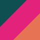 Peacock & Dragon Fruit & Terracotta Contrasts