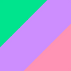 Paddle & Key Lime & Hot Pink Contrast