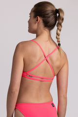 Laura Fixed-Back Top - Hot Pink