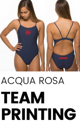 Acqua Rosa Swim Club Printing