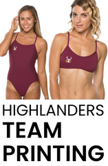 Highlanders Swimming Club Printing