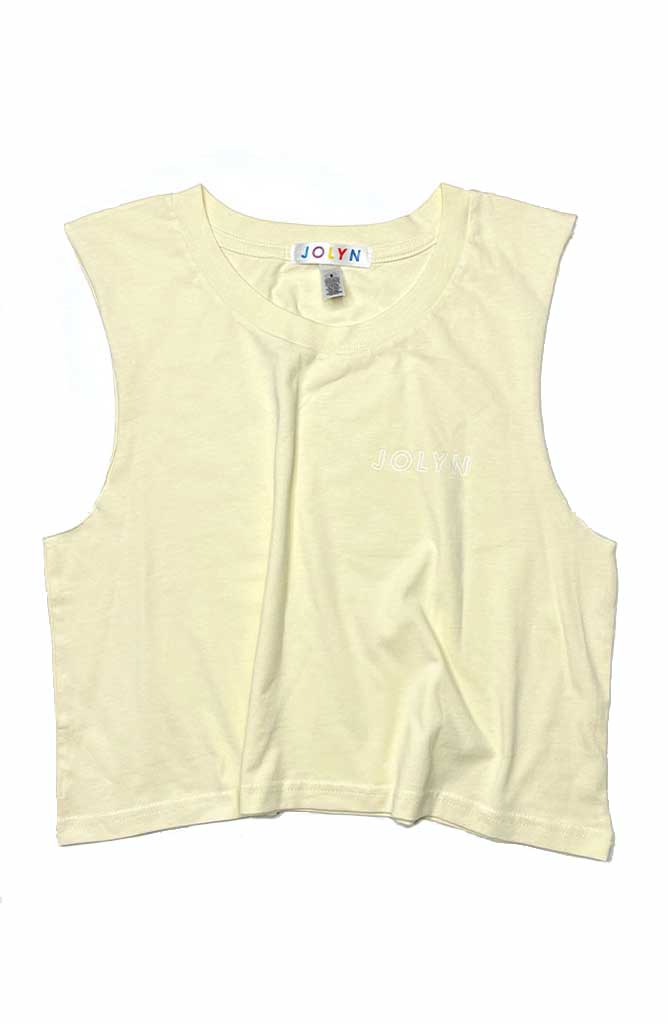 JOLYN Crop Tank - Butter