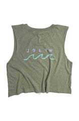 JOLYN Crop Tank - Pistachio