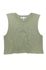 JOLYN Crop Tank - Pistachio