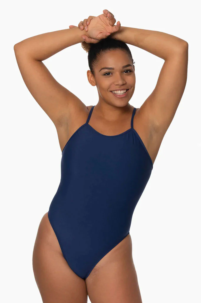 Raya Fixed-Back Onesie - Navy