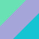 Lavender & Keylime & Hawaii Blue Contrasts