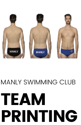 Manly Swimming Club Printing (Men's)