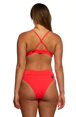 Zoe High-Waist Bottom - Strawberry